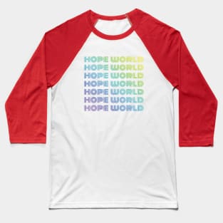 BTS Dynamite - BTS Army - Hope world ripetitive words (rainbow) | Kpop Baseball T-Shirt